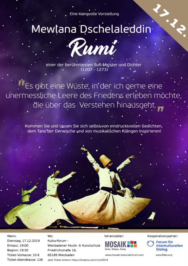 Rumi Wiesbaden Flyer Rumi Wiesbaden Flyer